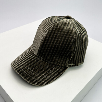 Jesen i zima Novi bejzbolski šeširi s okomitim prugama Topli Muškarci Žene Svestrane kreme za sunčanje Modne kape za vanjsku upotrebu Ležerne