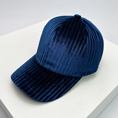 Jesen i zima Novi bejzbolski šeširi s okomitim prugama Topli Muškarci Žene Svestrane kreme za sunčanje Modne kape za vanjsku upotrebu Ležerne