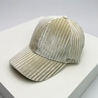 Jesen i zima Novi bejzbolski šeširi s okomitim prugama Topli Muškarci Žene Svestrane kreme za sunčanje Modne kape za vanjsku upotrebu Ležerne