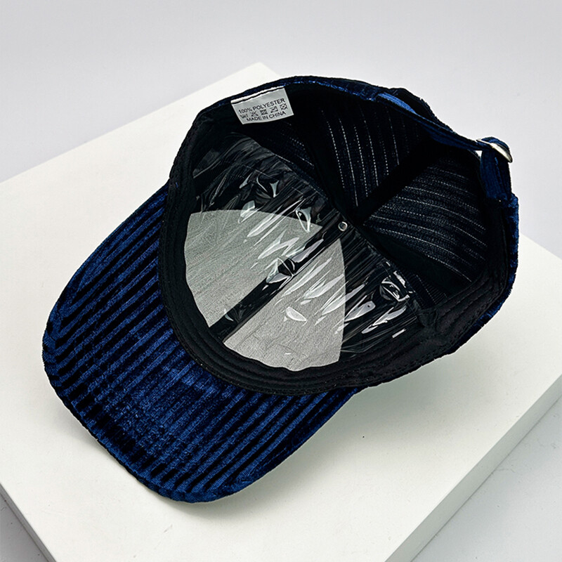 Jesen i zima Novi bejzbolski šeširi s okomitim prugama Topli Muškarci Žene Svestrane kreme za sunčanje Modne kape za vanjsku upotrebu Ležerne