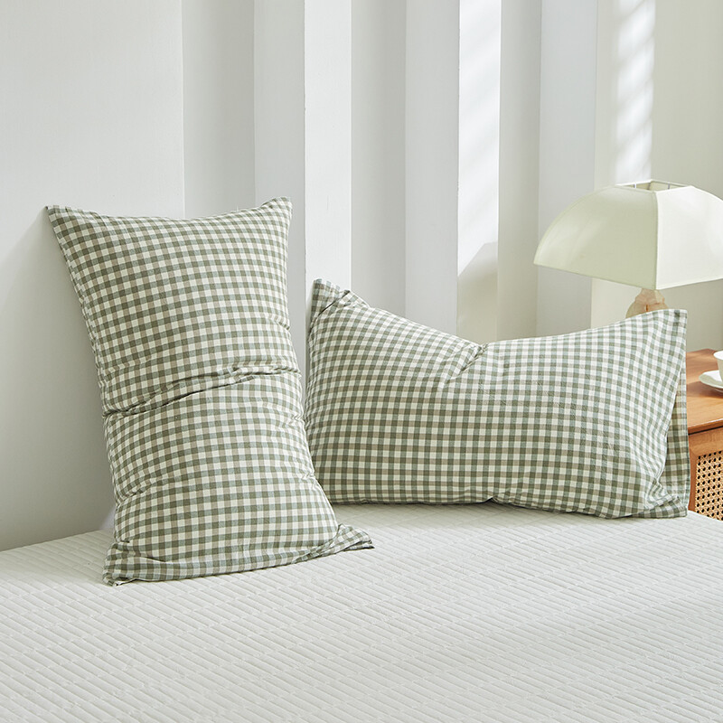 Jastučnica u stilu omotnice Karirano za parove Jednobojna Ins 48x74cm 100% čisti pamuk Kućni tekstil za kućanstvo Spavaća soba Bacita jastučnica