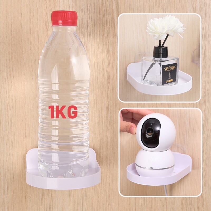 Μικρή κάμερα ασφαλείας Βάση επιτοίχιας τοποθέτησης Ακρυλική βάση κάμερας παρακολούθησης Αυτοκόλλητο ράφι για ηχεία Οθόνες μωρών