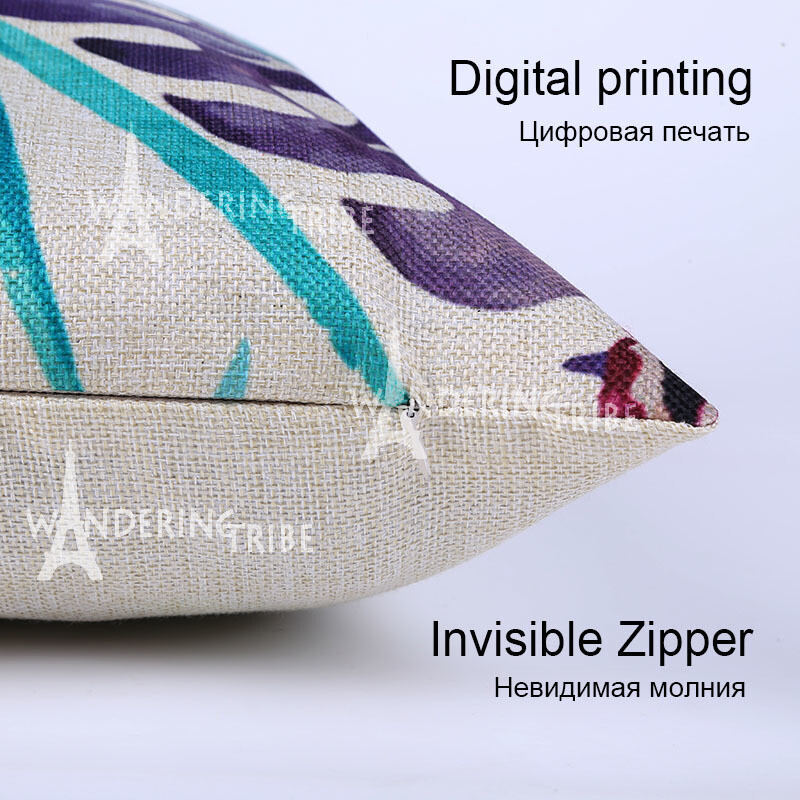 Životinjski stil Tigar Jastučnica Jesen Jungle Dekoracije doma Jastučnica Sofa Krevet Jastuci Navlake Jastučnice Soba Kissenbezug