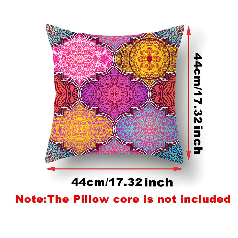 Bohemia Painting pagalvės užvalkalas Mandala pagalvėlės užvalkalas, pagalvės užvalkalas, sofa namų dekoratyvinis pagalvių užvalkalas