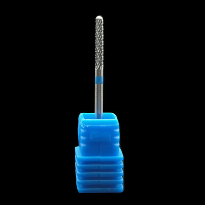 Kimaxcola~3/32'' Ατσάλι βολφραμίου Nail Drill Bit Λίμα νυχιών Carbide Nozzle Gel remover Nail Cleaner Millings Bit 406502