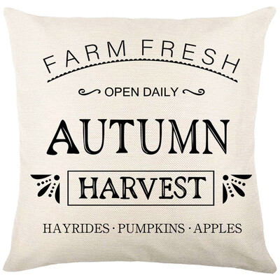 Jesenska bundeva jastučnica 18x18 inča jastučnica zahvalna dekoracija jastučnica jastučnica s otisnutim lišćem javora za kauč