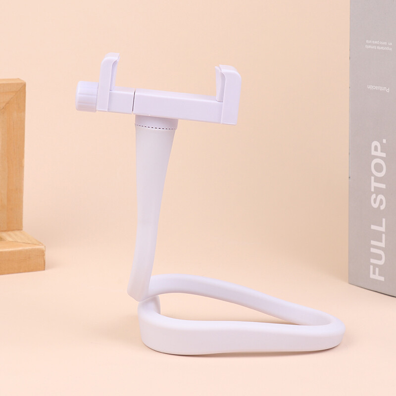 Universāls bērnu monitora turētājs, garāks, balts, elastīgs silīcija bērnu kameras statīvs, ideāls IP kameras stiprinājuma caurums, gultiņas šūpuļa stienis