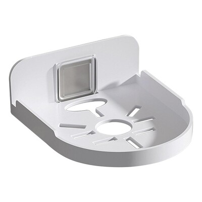 Pie sienas stiprināms peldošs statīva plaukts drošības kameras mini skaļrunim, pašlīmējošam drošības novērošanas kameras turētājam