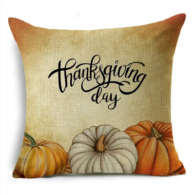 Sretna berba za Dan zahvalnosti Jesenska farma bundeva Jastučnice, jastučnice, jastučnice za kauč, ured, spavaća soba, više veličina