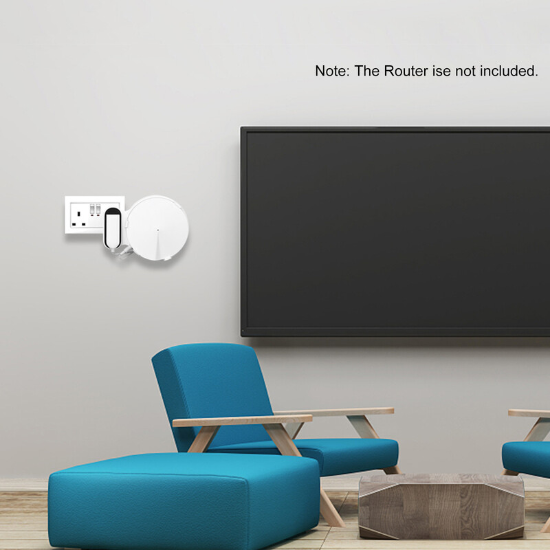 Zidni nosač za TP-Link Deco M5 mrežasti WiFi sustav za cijeli dom Čvrsti držač nosača TP-Link držač rutera koji štedi prostor
