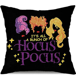 Halloween Μαξιλαροθήκη Κάστρο Διακόσμηση Μαύρη Μαξιλαροθήκη Αγρόκτημα Διακόσμηση Μαξιλαριού Κάλυμμα Μαξιλαριού Καναπέ σπιτιού 45x45 μαξιλαροθήκη