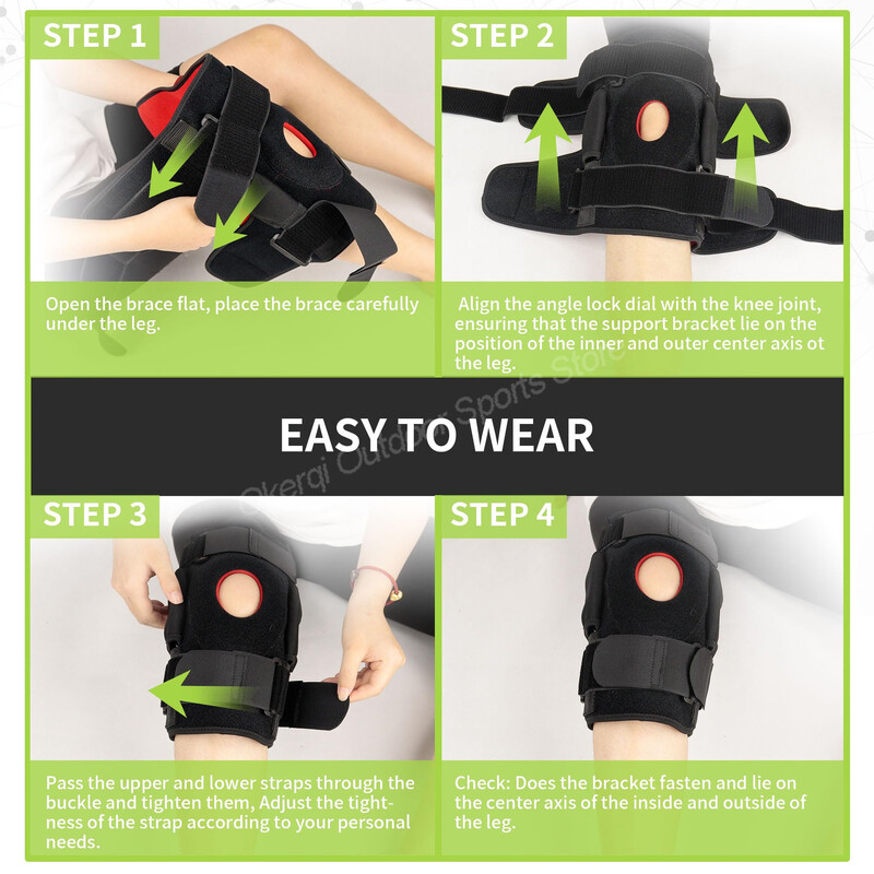 Ortopedski steznik za koljeno Štitnik za zglobove koljena Sportska podrška za koljena protiv bolova u zglobovima L-XXL EVA jastučići za koljena, meniskusi i ligamenti 1 kom.