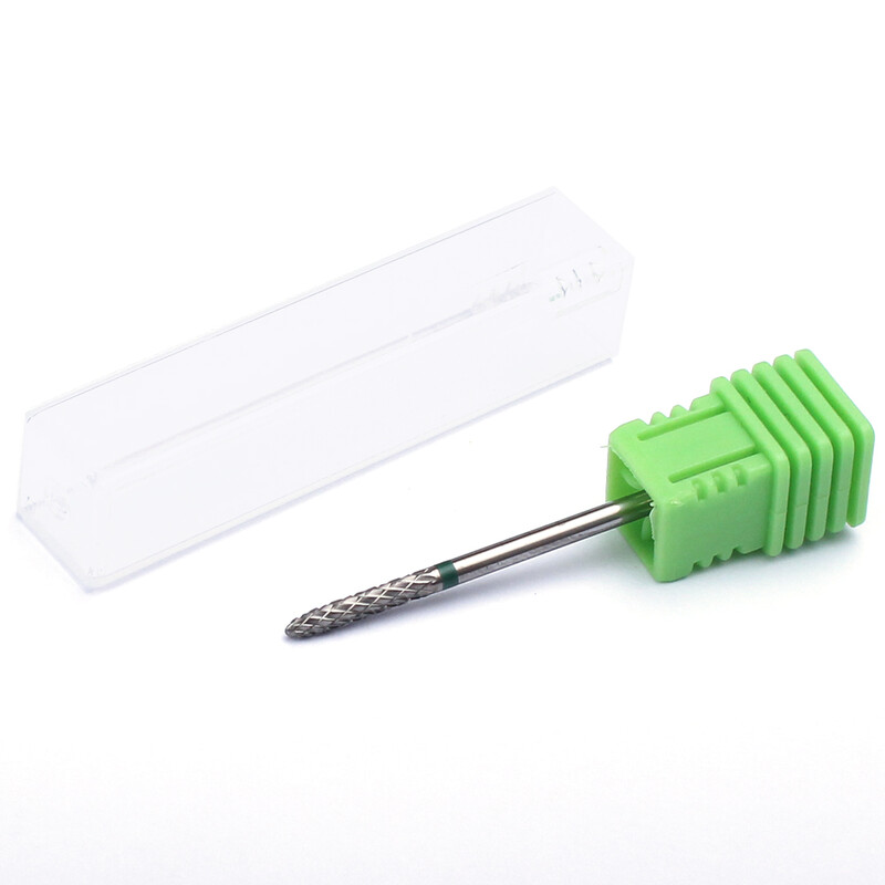 1kom Pro karbidne burgije za nokte Nail Art Električne bušilice Turpije Alati za uređenje noktiju izrežite i polirajte donji dio nokta