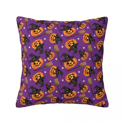 Noć vještica bundeva i paukova mreža s uzorkom jastučnica Dekoracija kauča za kućnu dnevnu sobu Jastučnica s patentnim zatvaračem