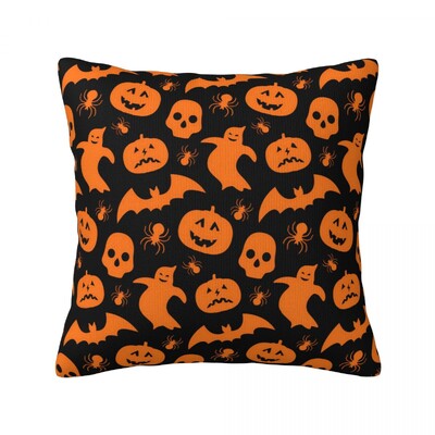 Noć vještica bundeva i paukova mreža s uzorkom jastučnica Dekoracija kauča za kućnu dnevnu sobu Jastučnica s patentnim zatvaračem