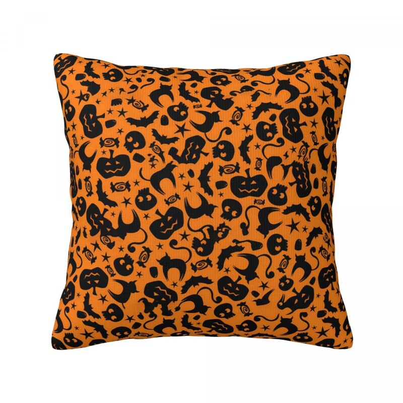 Noć vještica bundeva i paukova mreža s uzorkom jastučnica Dekoracija kauča za kućnu dnevnu sobu Jastučnica s patentnim zatvaračem