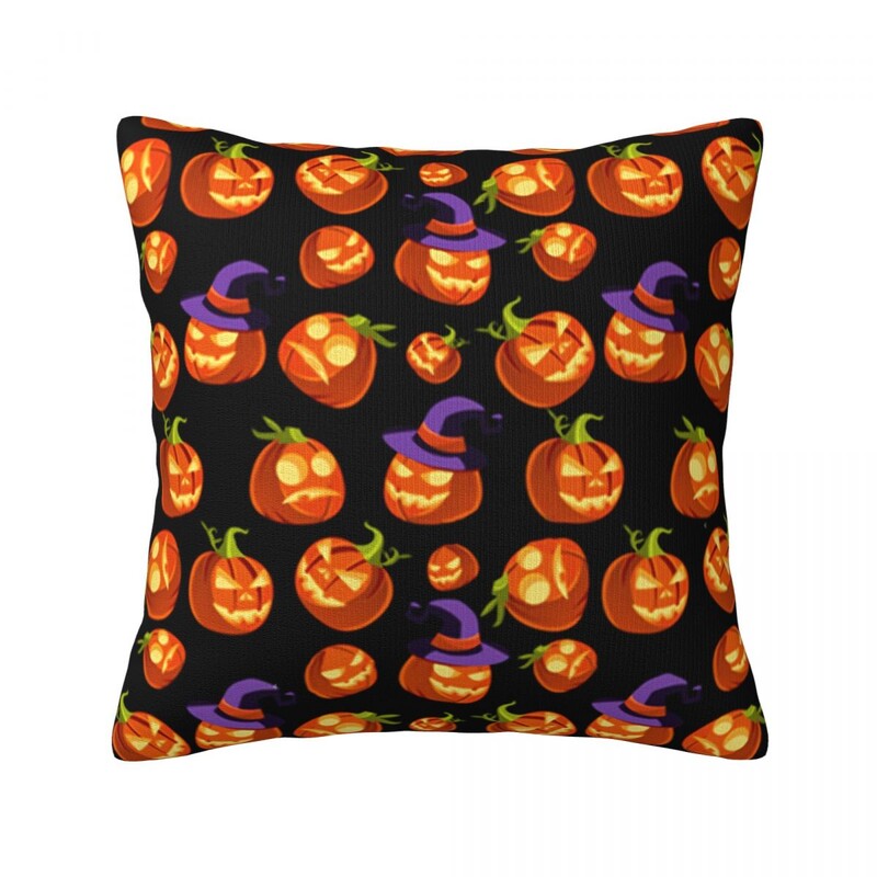 Noć vještica bundeva i paukova mreža s uzorkom jastučnica Dekoracija kauča za kućnu dnevnu sobu Jastučnica s patentnim zatvaračem