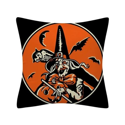 1 kom Halloween ukrasna jastučnica za dnevni boravak Kauč Ukrasi Čarobnjak Bundeva Mačka zagrljaj Jastučnica Dekoracija kućne sobe
