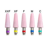 Frezavimo pjoviklis Rožinis keraminis karbidas nagų grąžtai, skirti elektrinei mašinai Poliravimo gelio valiklis Nulupimo dildė Manikiūro priedas