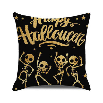 Noć vještica Jesen 2022. Jastučnica Lanena jastučnica Trik ili poslastica Uređenje seoske kuće Kućne navlake za jastuke za ukrase na kauču