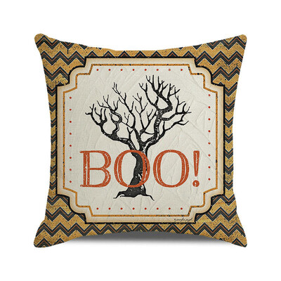 Noć vještica Jesen 2022. Jastučnica Lanena jastučnica Trik ili poslastica Uređenje seoske kuće Kućne navlake za jastuke za ukrase na kauču