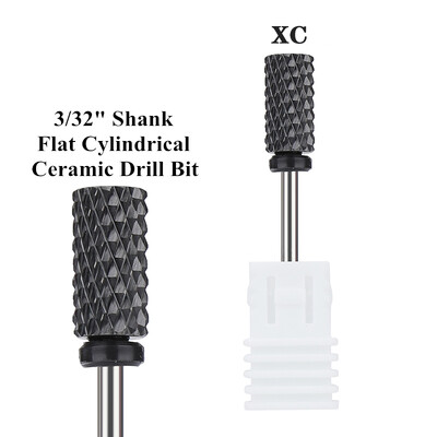 Profesionalne 5 u 1 svrdla za nokte 3/32" glodala Brusilice Vrhovi za akrilne nokte Sredstva za skidanje gel laka Dodaci za uređenje noktiju