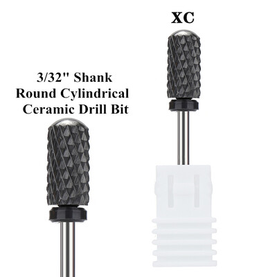 Profesionalne 5 u 1 svrdla za nokte 3/32" glodala Brusilice Vrhovi za akrilne nokte Sredstva za skidanje gel laka Dodaci za uređenje noktiju