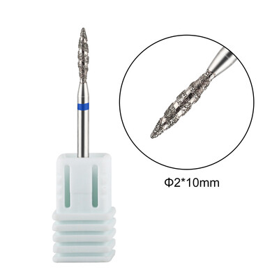 BNG Tornado plamena svrdla za nokte Dijamantna svrdla za manikuru Zanoktice Clean Burr Glodalice za nokte Pribor za nokte