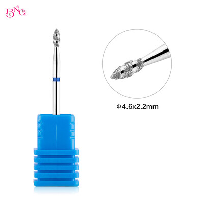 BNG Tornado plamena svrdla za nokte Dijamantna svrdla za manikuru Zanoktice Clean Burr Glodalice za nokte Pribor za nokte