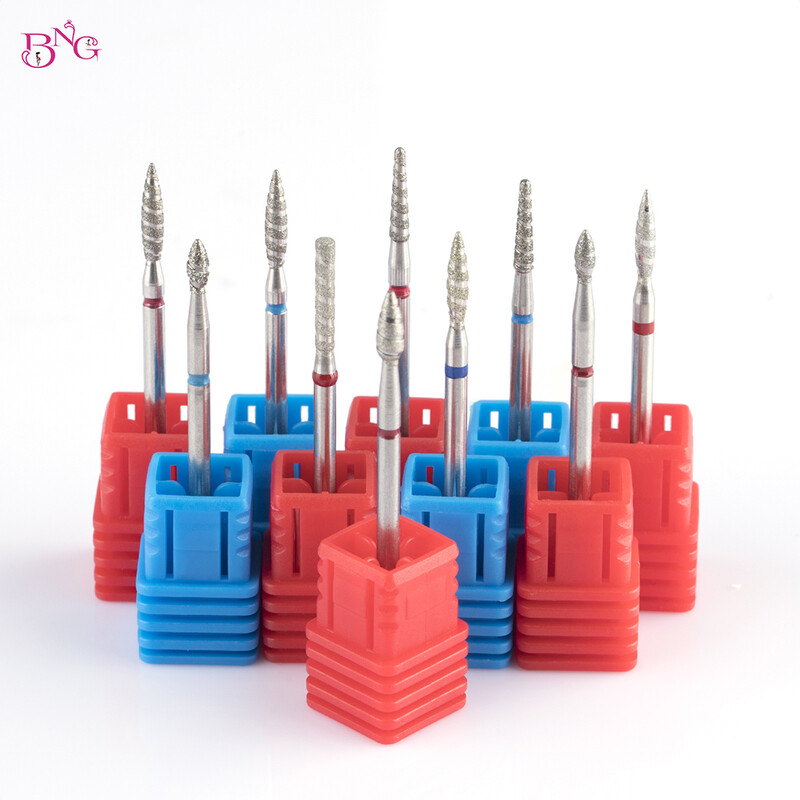 BNG Tornado plamena svrdla za nokte Dijamantna svrdla za manikuru Zanoktice Clean Burr Glodalice za nokte Pribor za nokte