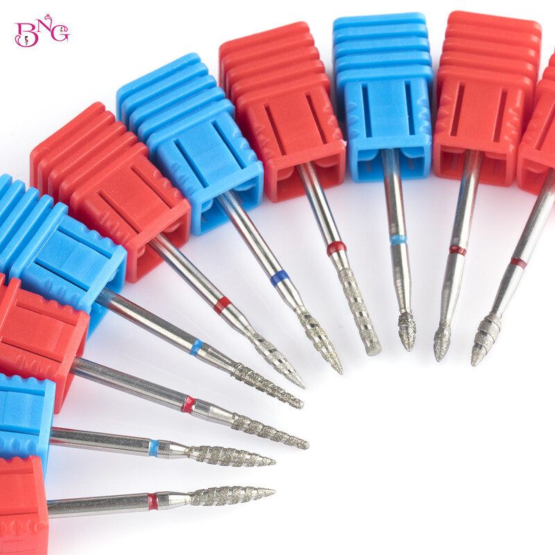 BNG Tornado plamena svrdla za nokte Dijamantna svrdla za manikuru Zanoktice Clean Burr Glodalice za nokte Pribor za nokte