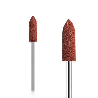 Keraminiai nagų grąžtai akrilo geliui pašalinti guminį silikoninį frezą elektriniam gręžtuvui manikiūrui pedikiūrui