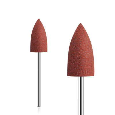 Keraminiai nagų grąžtai akrilo geliui pašalinti guminį silikoninį frezą elektriniam gręžtuvui manikiūrui pedikiūrui