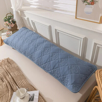 Μαξιλαροθήκη 120/150/180cm Μακριά Καπιτονέ Μαξιλαροθήκη Μαλακό Πολυεστέρα Καπιτονέ μονής όψης Κάλυμμα μαξιλαριού αγκαλιάς Couple Lover Μαξιλαροθήκη