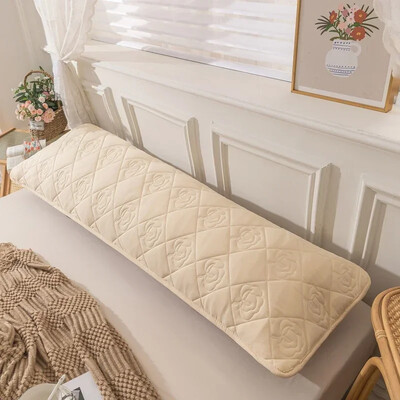 Μαξιλαροθήκη 120/150/180cm Μακριά Καπιτονέ Μαξιλαροθήκη Μαλακό Πολυεστέρα Καπιτονέ μονής όψης Κάλυμμα μαξιλαριού αγκαλιάς Couple Lover Μαξιλαροθήκη