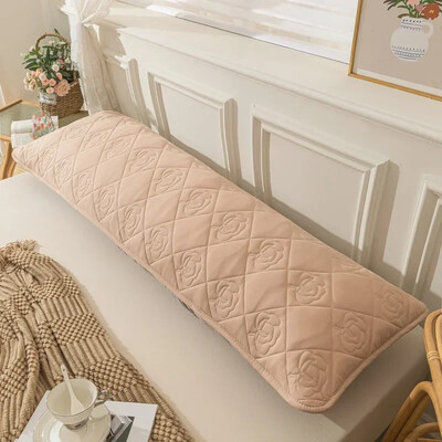 Μαξιλαροθήκη 120/150/180cm Μακριά Καπιτονέ Μαξιλαροθήκη Μαλακό Πολυεστέρα Καπιτονέ μονής όψης Κάλυμμα μαξιλαριού αγκαλιάς Couple Lover Μαξιλαροθήκη