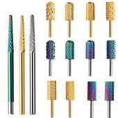 Srebrno zlatno svrdlo za nokte Vruće medicinsko svrdlo od nehrđajućeg čelika Rezači za manikuru Zanoktice Čisti pribor za bušilo za nokte Alati za njegu