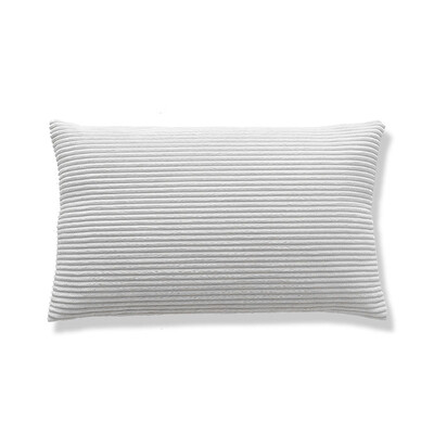 1 KOM Udobna pravokutna jastučnica od flanelskog flisa Jastučnica s lumbalnim prugama Ukrasna topla jastučnica od samta 30x50 cm