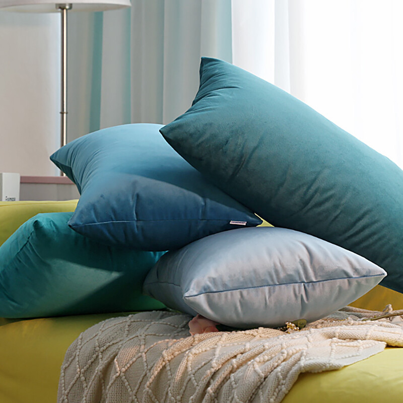 Mekane baršunaste jastučnice Karirane jastučnice za kauč u dnevnoj sobi 30x50 cm nordijski ukrasi za dom Navlake za jastuke