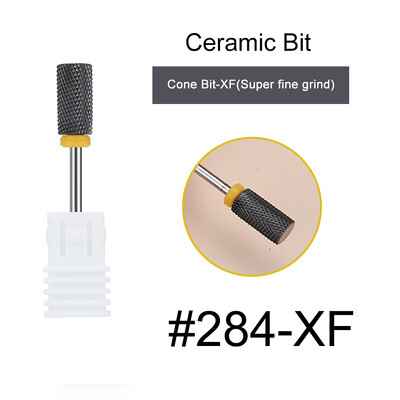 1kom crne keramičke glave za brušenje, svrdlo za nokte, glodalo za uklanjanje akrila za manikuru, električni dodaci za turpije za nokte