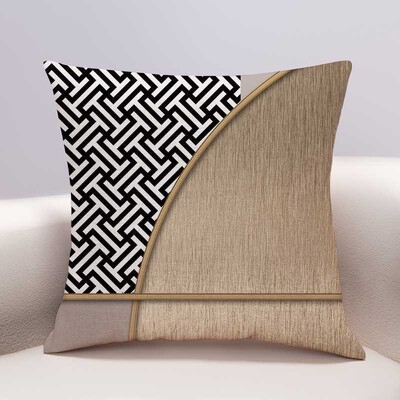 Moderna svjetla, luksuzna zemljana topla boja, jastučnica otporna na prljavštinu, jastuk za kauč za dnevni boravak, navlaka za jastuk za uređenje doma