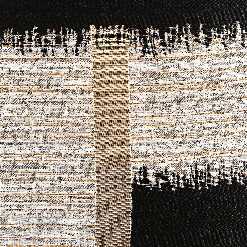 100% poliester 1-dijelna zlatna svilena jastučnica Four Seasons sa svilenim geometrijskim uzorkom Jacquard naslon za struk bez jezgre