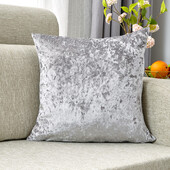 Jastučnica od ledenog baršuna Srebrna jastučnica Meka udobna ukrasna navlaka za jastučiće za kauč Nordijski stil Funda Cojin