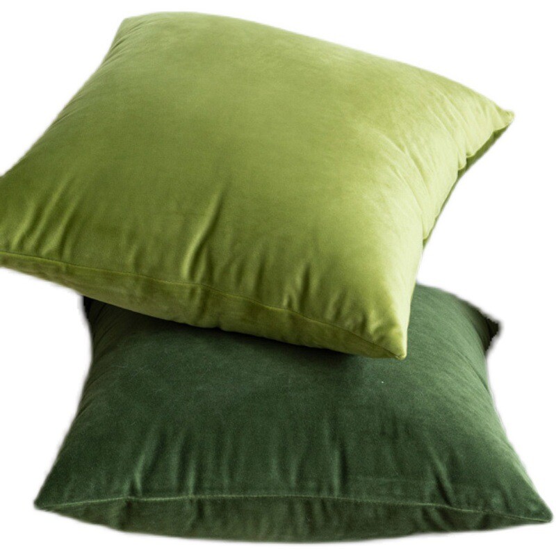 Pure Green Velvet Jastučnica Nordic Light Luksuzna jastučnica Dekorativna Home Dector Jastučnica za kauč 45X45CM