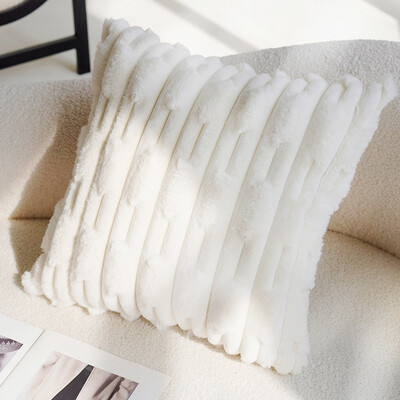 45x45CM Nordic Jednostavna navlaka za jastuk Jednostavna jastučnica s ružičastim ljiljanom Ukrasna jastučnica za struk Kućna ukrasna jastučnica