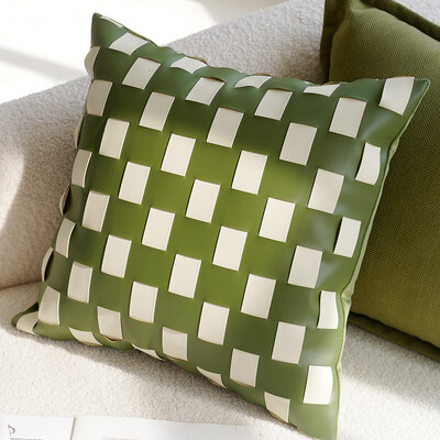 45x45CM Nordic Jednostavna navlaka za jastuk Jednostavna jastučnica s ružičastim ljiljanom Ukrasna jastučnica za struk Kućna ukrasna jastučnica