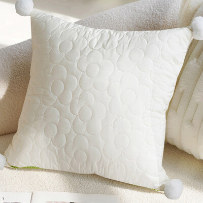 45x45CM Nordic Jednostavna navlaka za jastuk Jednostavna jastučnica s ružičastim ljiljanom Ukrasna jastučnica za struk Kućna ukrasna jastučnica