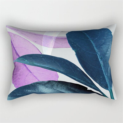 Ukrasna navlaka za jastuk 30x50 Jastučnica Tropske biljke Kauč Jastuci Poliester Dekoracija Poklopni jastuci Kućni dekor