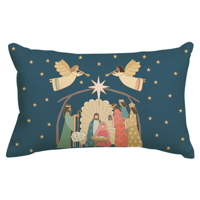 30*50CM Božićne navlake za jastuke Lanene Snjegovići Medenjaci Jastučnice 2025 Božićna jastučnica za kauč fotelja krevet auto