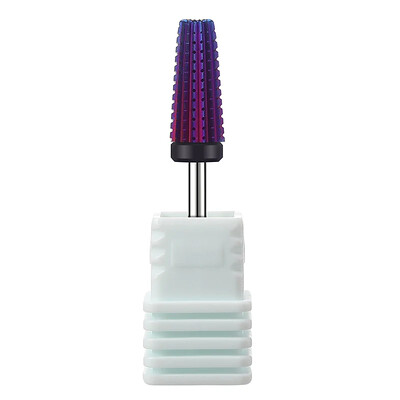 Burghiu pentru unghii din carbură de tungsten 5 în 1 Burghie electrice pentru manichiură pentru mașină de frezat Pile de unghii Pedichiură Nail Art